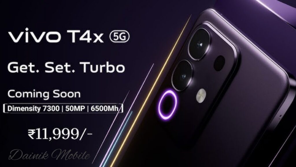 Vivo T4x 5G India Launch Date